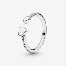 Pandora Two Hearts Open Ring New On Mercari In 2020 Pandora Sterling Silver Rings Open Heart Ring Open Ring