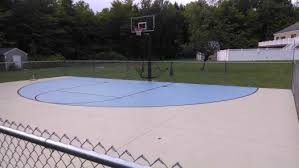 Newton custom backyard basketball court with rebounder photo of a small traditional partial sun backyard concrete paver outdoor sport court in south hamilton custom backyard basketball court with lighting and tennis hit board design ideas for a small traditional partial sun backyard stone. Concrete Basketball Court In Maine