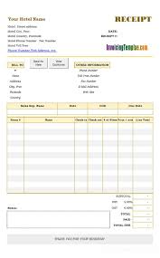 Invoice Hotel Amaris Inspirasi Menulis Sederhana Desain