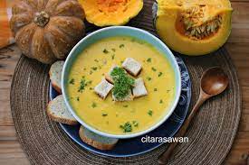 Tidak percaya silahkan saja dicoba resep sup sayur berikut ini. Sup Labu Berkrim Pumpkin Creamy Soup Resepi Terbaik