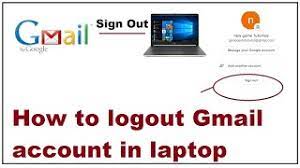 But don't worry—you can sign back in at any. How To Logout Gmail Account In Laptop Or Computer 2021 Youtube