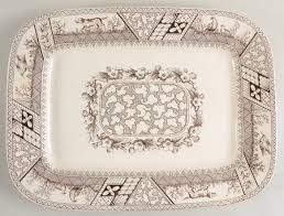 Melton Brown 17" Oval Serving Platter by Wedgwood