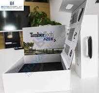 Portable Display Box For Stone Marble Quartz Sample Case