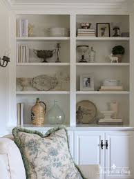 How To Style Book Shelves And My Re Styled Family Room Built Ins Builtins Bookshelves Bo French Country Rug French Inspired Decor French Country Living Room
