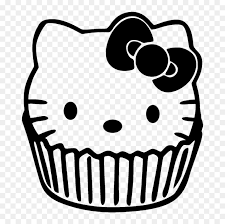No response for cupcake coloring pages with hello kitty 67201. Hello Kitty Cupcake Coloring Pages Hd Png Download Vhv