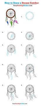 Easy Drawing Guides On Twitter: "Dream Catcher Drawing Lesson. Free Online  Drawing Tutorial For Kids. Get The Free Printable Step By Step Drawing  Instructions On Https://T.co/V2Nqzugamz . #Dreamcatcher #Learntodraw  #Artproject Https://T.co/X6Bgivknbz" /