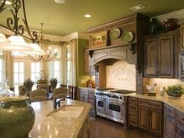 French Country Kitchen Ideas With Soft Earth Tone Color Scheme French Country Kitchen Cabinets French Country Kitchen French Country Decorating Kitchen