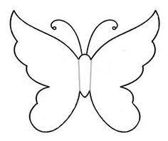Plantillas De Mariposas Para Decorar Marcos Butterfly Template Butterfly Coloring Page Paper Butterflies
