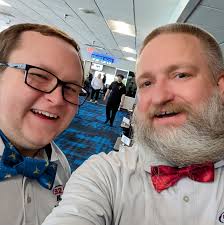 Radio people ready to judge the hat and bow tie contest at Prairie Meadows  Casino, Racetrack & Hotel! Happy Derby Day!! 🐎