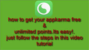 Appkarma Hack 2017 Get Unlimited Points For Free Just Updated With Proof Youtube