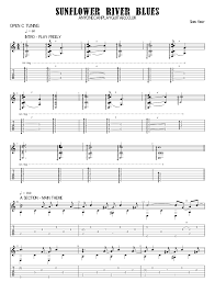 Sunflower River Blues Anyone Can Play Guitar