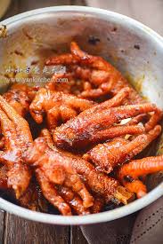 Steamed Chicken Feet In Black Bean Sauce Yankitchen Chicken Paw Recipe Offal Recipes Dim Sum Recipes