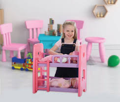 Bunk beds have always been space savers, but with this collection optional underbed storage and 4 drawer chest to the side of the stairs to the top bunk, you stretch your dollar even further. You Me Baby Doll Bunk Bed Toys R Us Canada