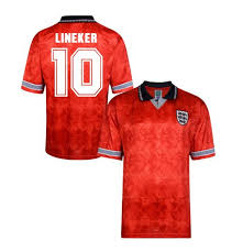 Score draw england 90 home jersey mens. Buy Score Draw England World Cup 1990 Away Shirt Lineker 10