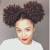 Natural Hair Afro Puffs