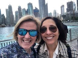 Lori Gunther and Lori Yaccarino Armstrong are enjoying their time at the  World Arab Health Conference in Dubai. We're excited to be thinking  globally!
