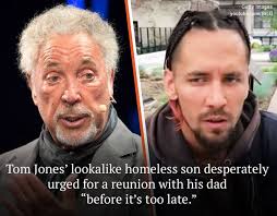 34-year-old Tom Jones' second son Jonathan inherited his famous father's  voice and brooding looks. "Not having a father growing up was tough. All I  ever wanted was his love. People think I