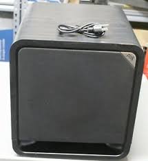 The polk hts 10 subwoofer enhances home theater and music listening with powerful deep bass. Polk Audio Hts 10 200 Watt Powered Subwoofer Am7419 A Ebay