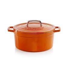 Temperatures are dropping and so are prices today! Martha Stewart Collection Collector S Enameled Cast Iron 6 Qt Round Dutch Oven Created For Macy S Dealmoon