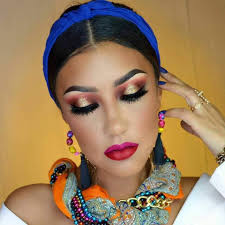 Makeup for this patriotic month 💚❤️