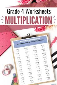 multiplication worksheets for grade 4 free printable pdfs hess un academy