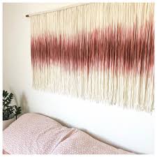 Tapestry wall hanging gradient grey mandala flowers, hippie bohemian tapestries indian home decor wall art, bedroom college dorm beach throw boho, 59x51 by zhh 4.4 out of 5 stars 444 $16.99 $ 16. New Shade Of Pink Tapestry Free Shipping To Canada And Us Macrame Wall Art Macrame Decor Boho Wall Hanging