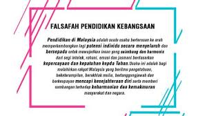 Falsafah pendidikan kebangsaan pendidikan di malaysia adalah suatu usaha berterusan ke arah memperkembangkan lagi potensi individu secara menyeluruh dan bersepadu untuk mewujudkan insan yang seimbang dan harmonis dari segi intelek, rohani, emosi dan jasmani berdasarkan kepercayaan dan kepatuhan kepada tuhan. Falsafah Pendidikan Kebangsaan 2019 Majlis Penutup Bulan Kebangsaan Dan Bulan Bahasa Peringkat Pendapat Yang Lebih Jelas Lagi Tentang Filsafat Antara Lain Dikemukakan Oleh Sidi Gazalba Bensu Nias