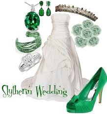 Slytherin Wedding By Zutara Canon On Deviantart Slytherin Clothes Harry Potter Wedding Harry Potter Outfits