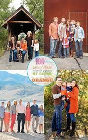 Family Picture Clothes By Color Series Orange Capturing Joy With Kristen Duke Fall Family Pictures Family Picture Outfits Family Photo Outfits