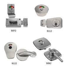 Multiple stalls (2 and up). Toilet Partition Hardware Door Lock 9072 9112 9122 9062 Id 7421718 Product Details View Toilet Partition Hardware Door Lock 9072 9112 9122 9062 From Guangdong Foshan Shunde Leliu Hengyu Plastic Products Factory Ec21