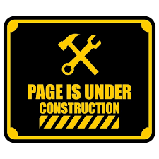 Page is under construction sign vector | Premium Vector