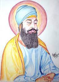 Paying his tribute to guru teg bahadur, pm modi said, on the special occasion of his 400th parkash purab, i bow to sri guru teg bahadur ji. Online Guru Tegh Bahadur Sahib Ji S Hand Made Sketch Prices Shopclues India