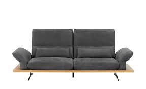 Ein blick hinter die kulissen: W Schillig Leder Sofa Imperia Graphitgrau 220 Cm