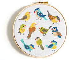Maybe you would like to learn more about one of these? Cute Bird Cross Stitch Pillow Cross Stitch Pattern Pdf Easy Etsy Cactus Cross Stitch Cross Stitch Patterns Cross Stitch Pillow