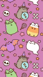 A collection of the top 42 pusheen desktop wallpapers and backgrounds available for download for free. Pusheen Halloween Background Kolpaper Awesome Free Hd Wallpapers