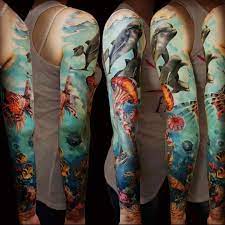 60 awesome beach tattoos nenuno creative. 100 Of The Most Incredible Ocean Tattoo Ideas Inspiration Guaranteed