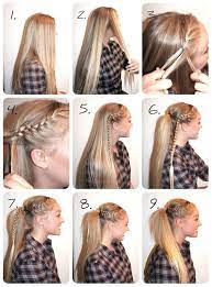 Easy Hairstyles Step By Step Sporty Hairstyles Volleyball Hairstyles Easy Hairstyles