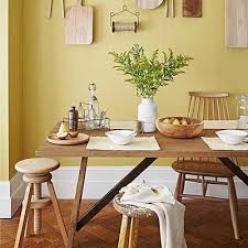 Limon Kufu Rengi Duvar Boyasi Ornekleri Ve Kullanim Onerileri Evde Mimar Yemek Masasi Dekor Duvar