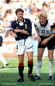 Former german soccer player, compiling 35 caps for germany's national side. Juha Tamminen On Twitter Kevin Gallacher V Stefan Effenberg Scotland V Germany Euro 1992 In Norrkoping Sweden Kevingallacher Stefaneffenberg Euro1992 Gervsco Https T Co Flwkglm1ok