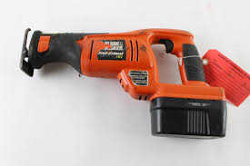 Black And Decker Firestorm Sawzall Black Decker Cordless Reciprocating Saw Property Room