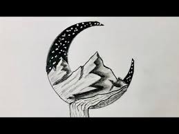 How To Draw Pencil Sketch Nature Moonlight Scenery Step By Step Easy Shading Nature Scenery Youtube Feel free to explore, study and enjoy paintings with paintingvalley.com how to draw pencil sketch nature moonlight scenery step by step easy shading nature scenery
