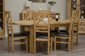 Canterbury Oak Extending Oval Dining Table Only Oak