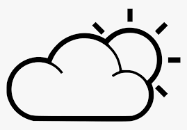 Maybe you would like to learn more about one of these? Cloud Sun Black And White Cloud And Sun Clipart Hd Png Download Transparent Png Image Pngitem