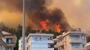 Названо кількість постраждалих та загиблих (карта поширення вогню) як мінімум 183 людини постраждали в туреччині через масштабні лісові пожежі, що вирують на півдні. 9 Eekbuw5xoydm