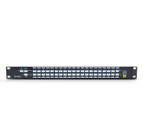 40 Channels Passive DWDM Mux Demux With 1310nm and Monitor Port, 100GHz,  C21-C60, Dual Fiber, LC Connector, 1U 19” Rack Mount