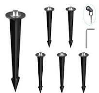 Amazon.com : Replacement Stakes for Outdoor Solar Lights ...