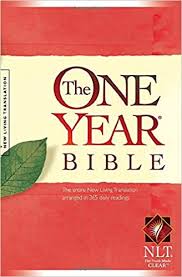 Jan 1 starts with genesis, dec 31 ends with revelation. The One Year Bible Nlt Softcover Tyndale 9781414302041 Amazon Com Books