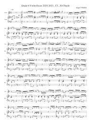May these resources help you and lesson your burden so that your efforts will be directed into the actual teaching process. Grade 6 Violin Exam 2020 2023 C3 El Choclo Sheet Music For Piano Violin Solo Musescore Com