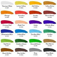 Nicpro Beginner Acrylic Paint Set 24