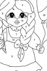 My first big book of easy educational coloring pages of animal letters a to z for boys & girls Printable Coloring Page For Girls A Princess With Ice Sream